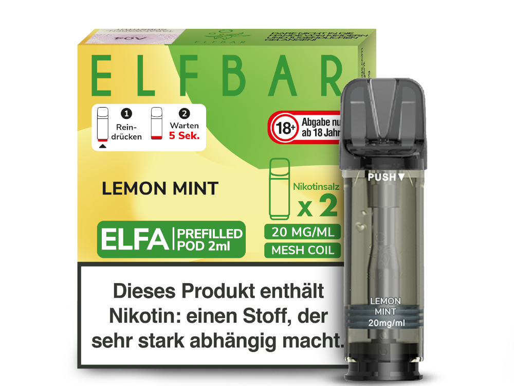 ELFBAR ELFA Pod "Lemon Mint"