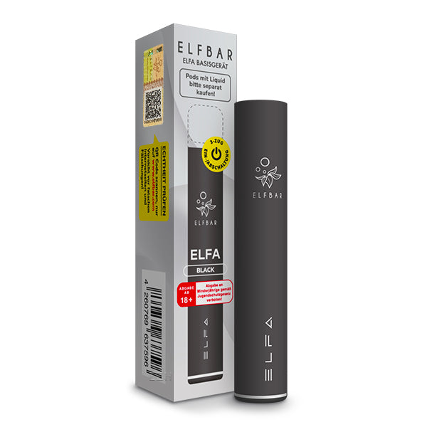 ELFBAR ELFA Mod basic device "Black" from 6,49 Nikotin Supply ELFBAR ELFA Mod basic device "Black" from 6,49 Nikotin Supply