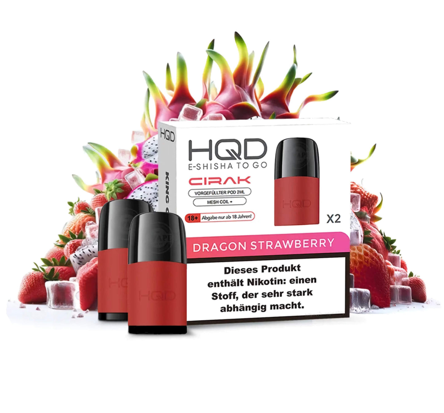 HQD CIRAK Pod "Dragon Strawberry"