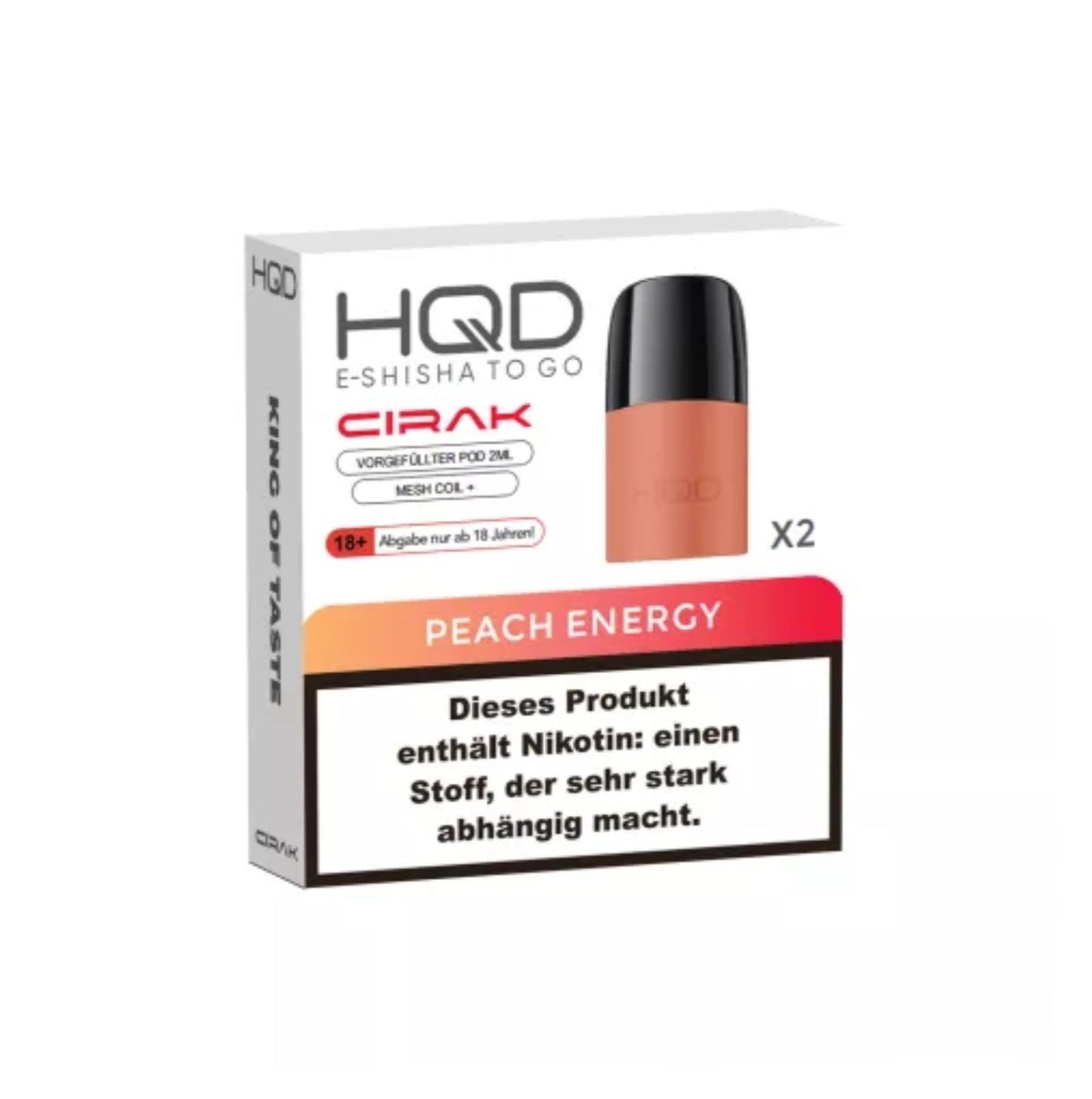HQD CIRAK Pod "Peach Energy"