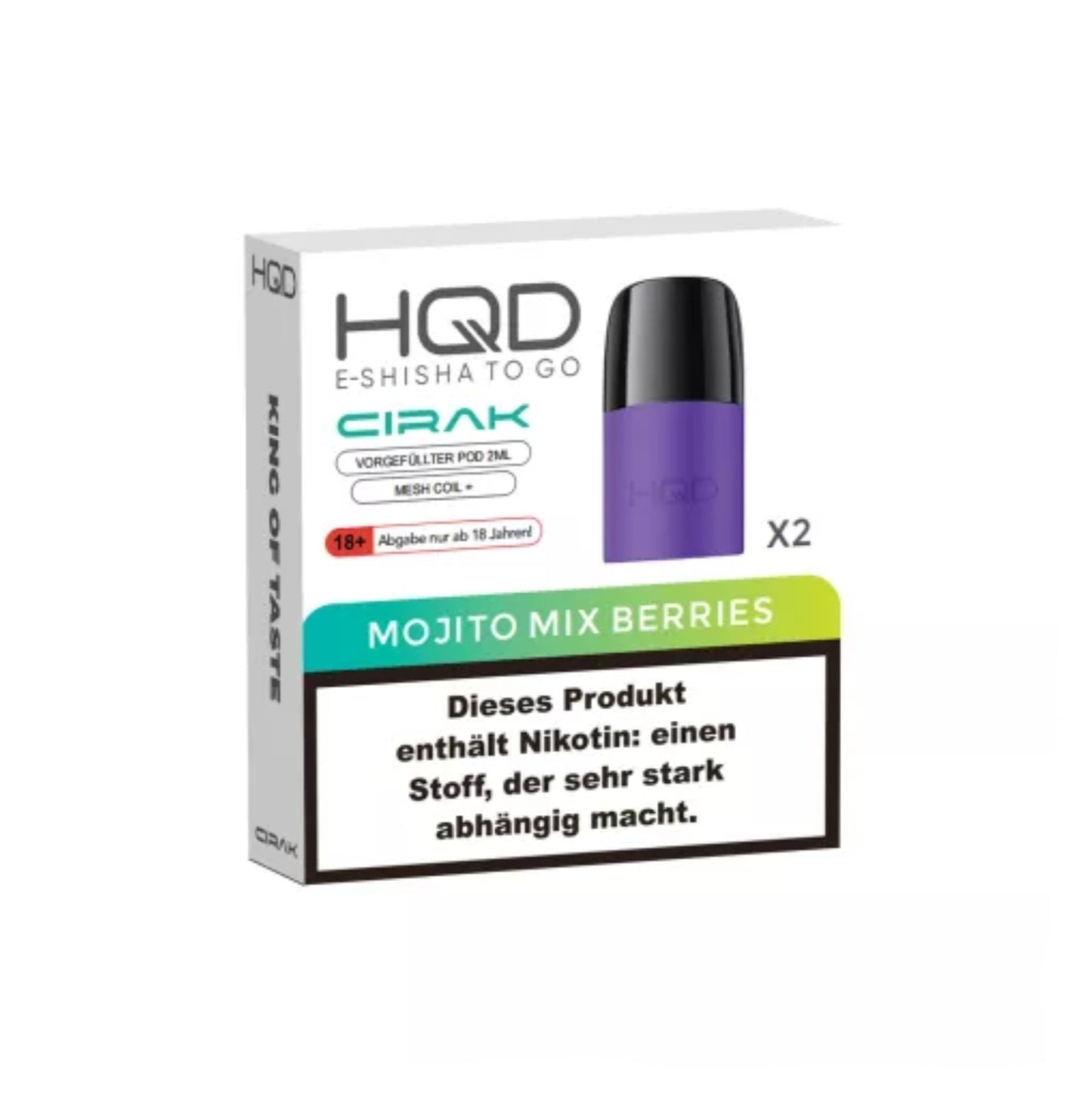 HQD CIRAK Pod "Mojito Mix Berries"
