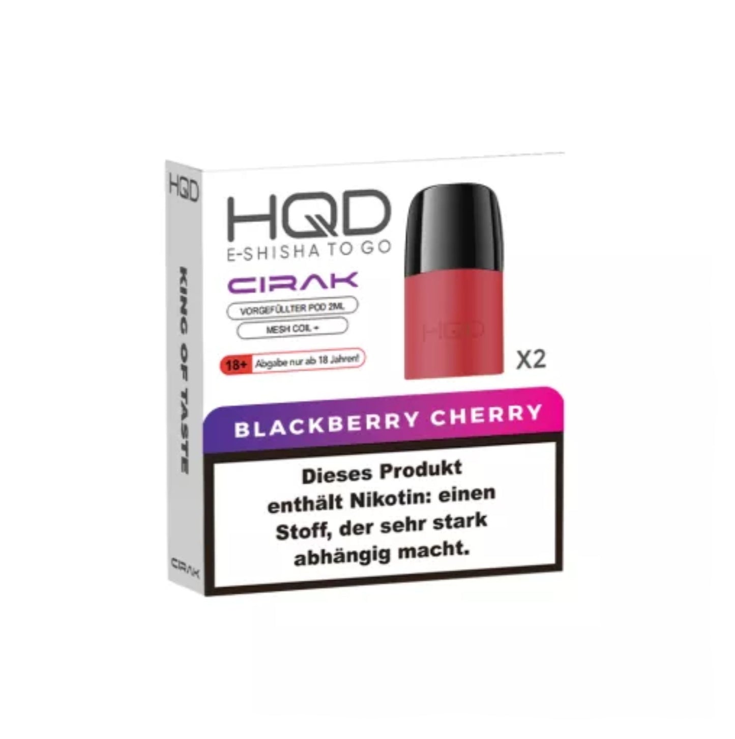 HQD CIRAK Pod "Blackberry Cherry"