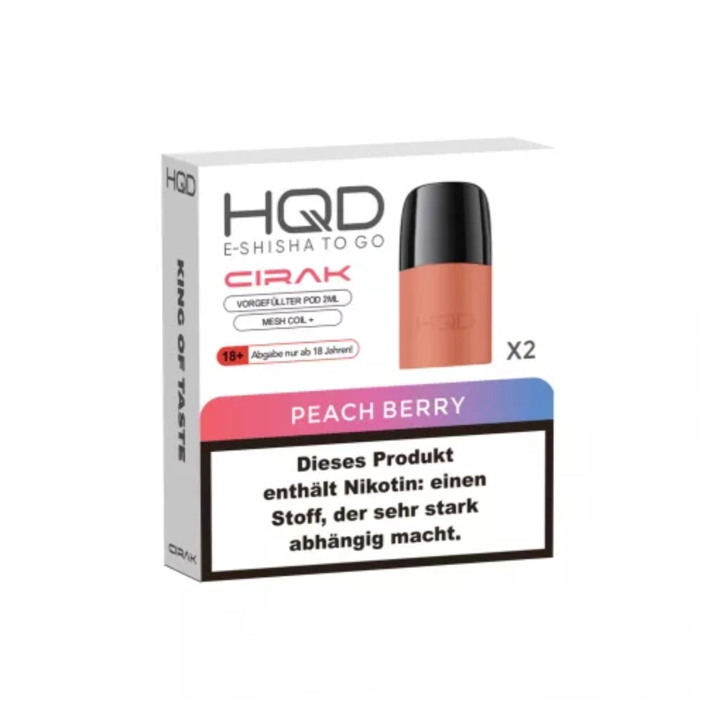 HQD CIRAK Pod "Peach Berry"
