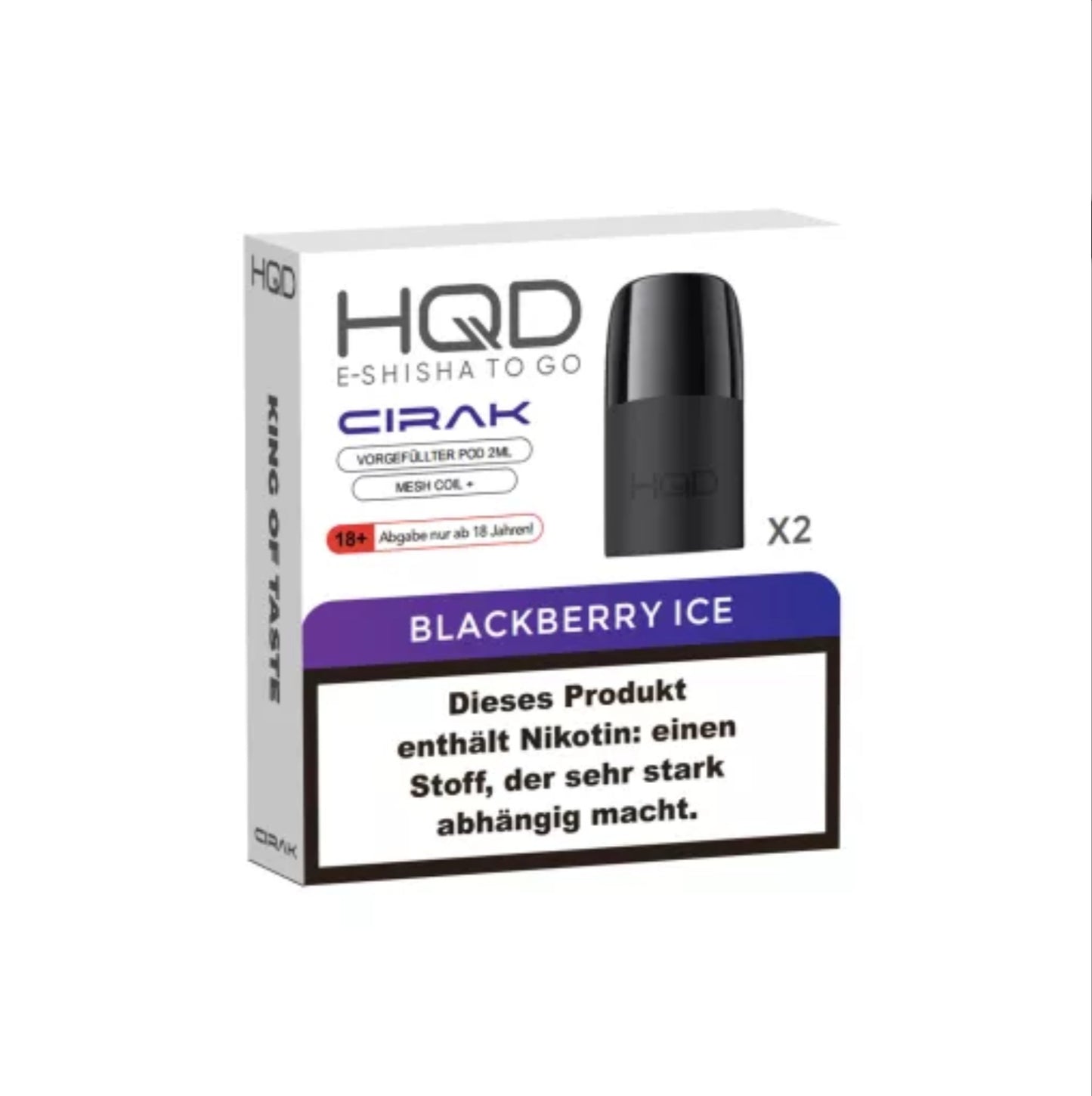 HQD CIRAK Pod "Blackberry Ice"