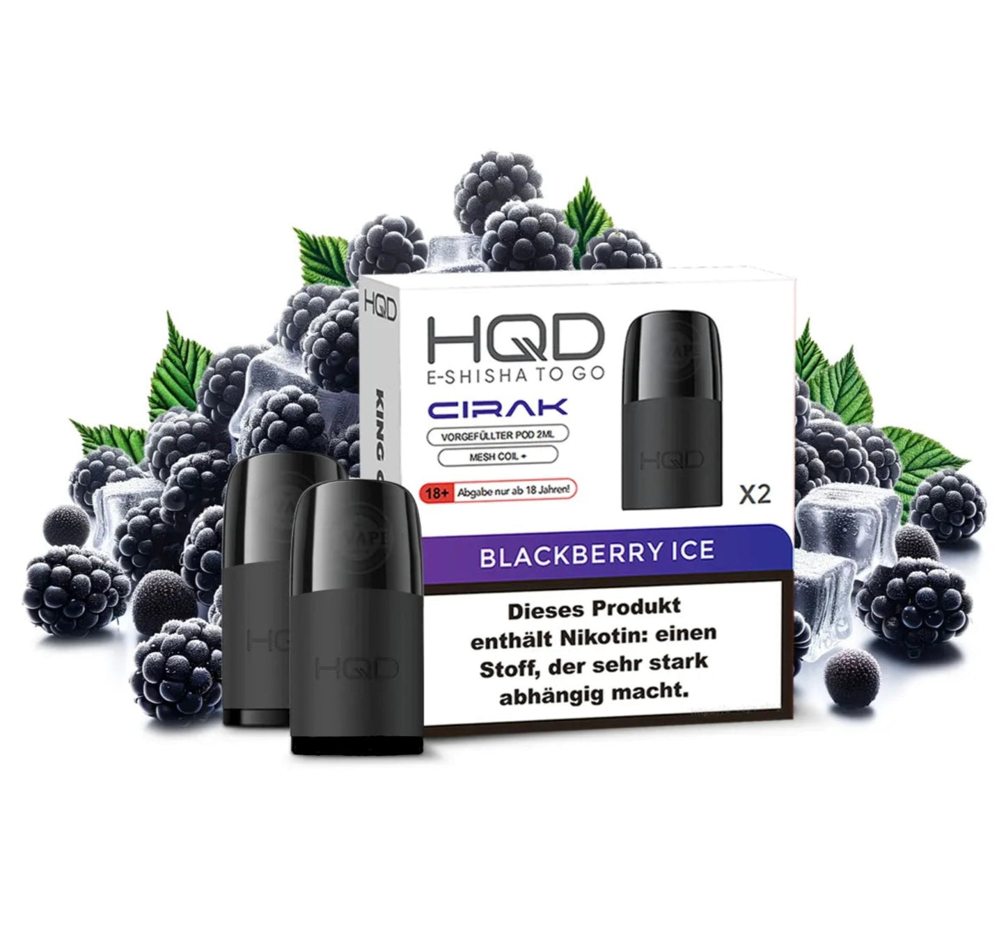 HQD CIRAK Pod "Blackberry Ice"