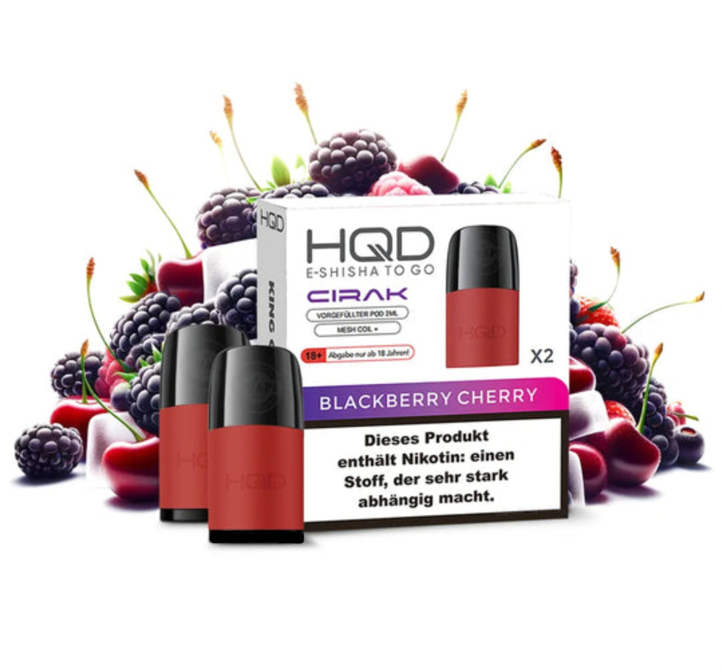 HQD CIRAK Pod "Blackberry Cherry"