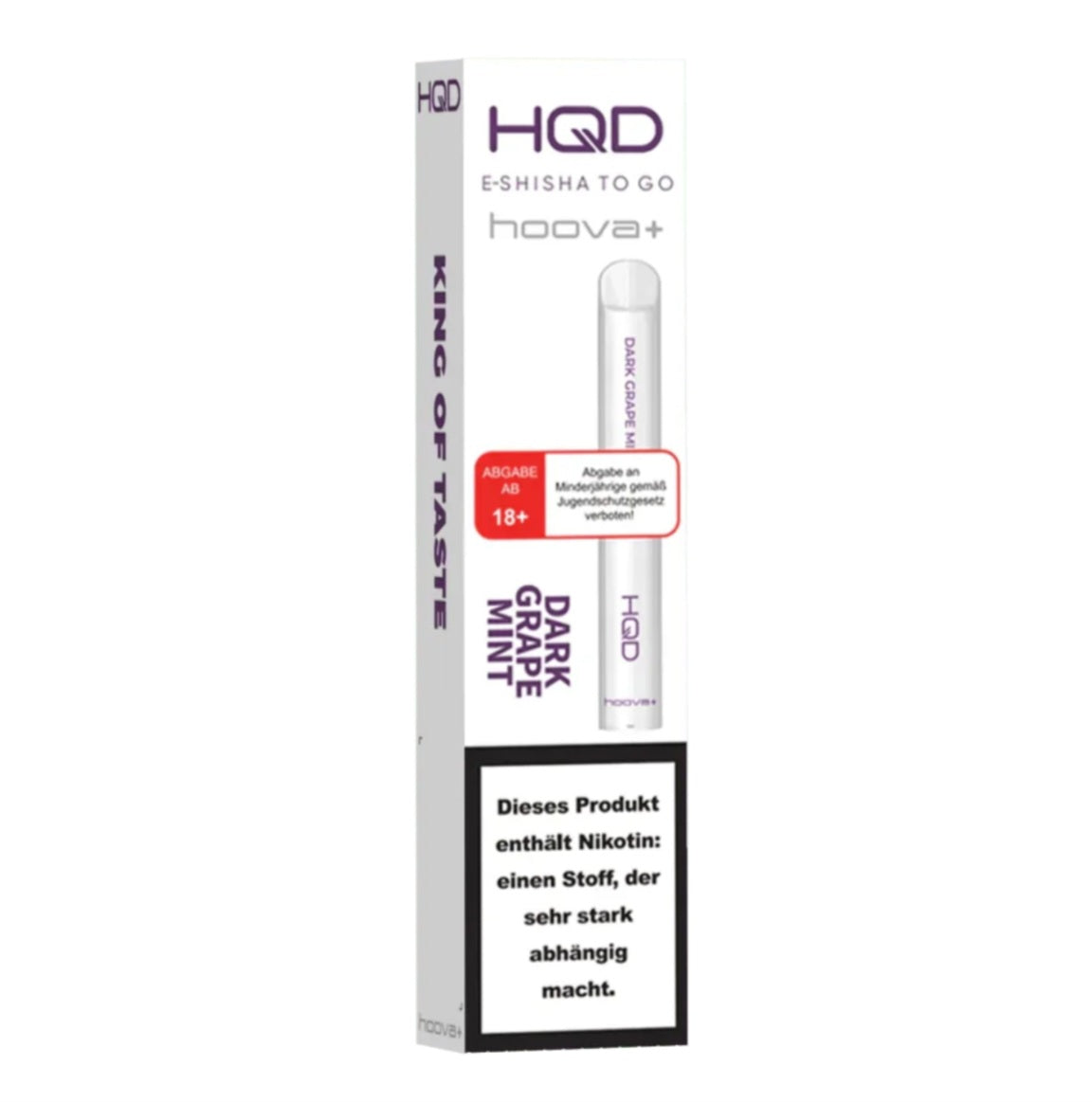 HQD hoova+ "Dark Grape Mint"