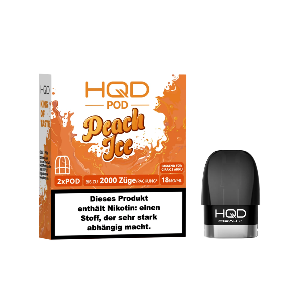 HQD CIRAK 2 Pod "Peach Ice"