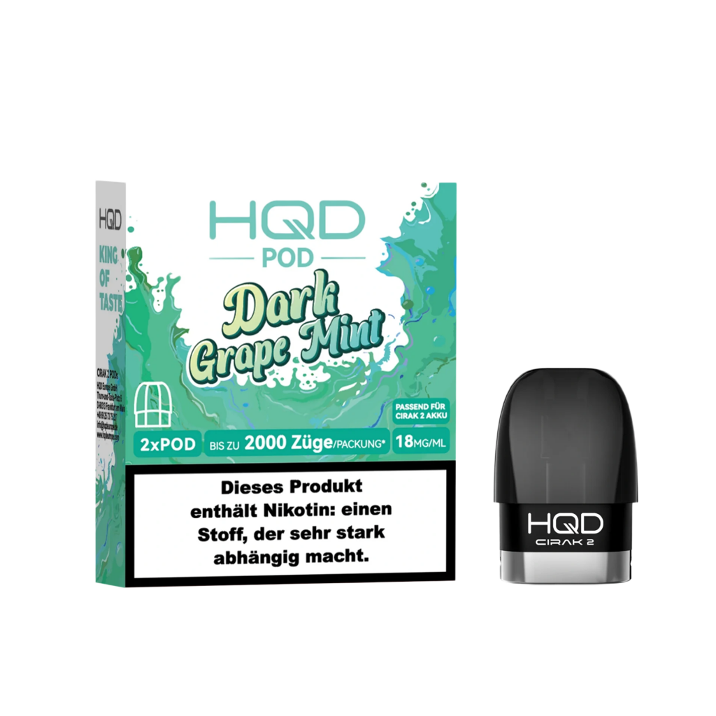 HQD CIRAK 2 Pod "Dark Grape Mint"
