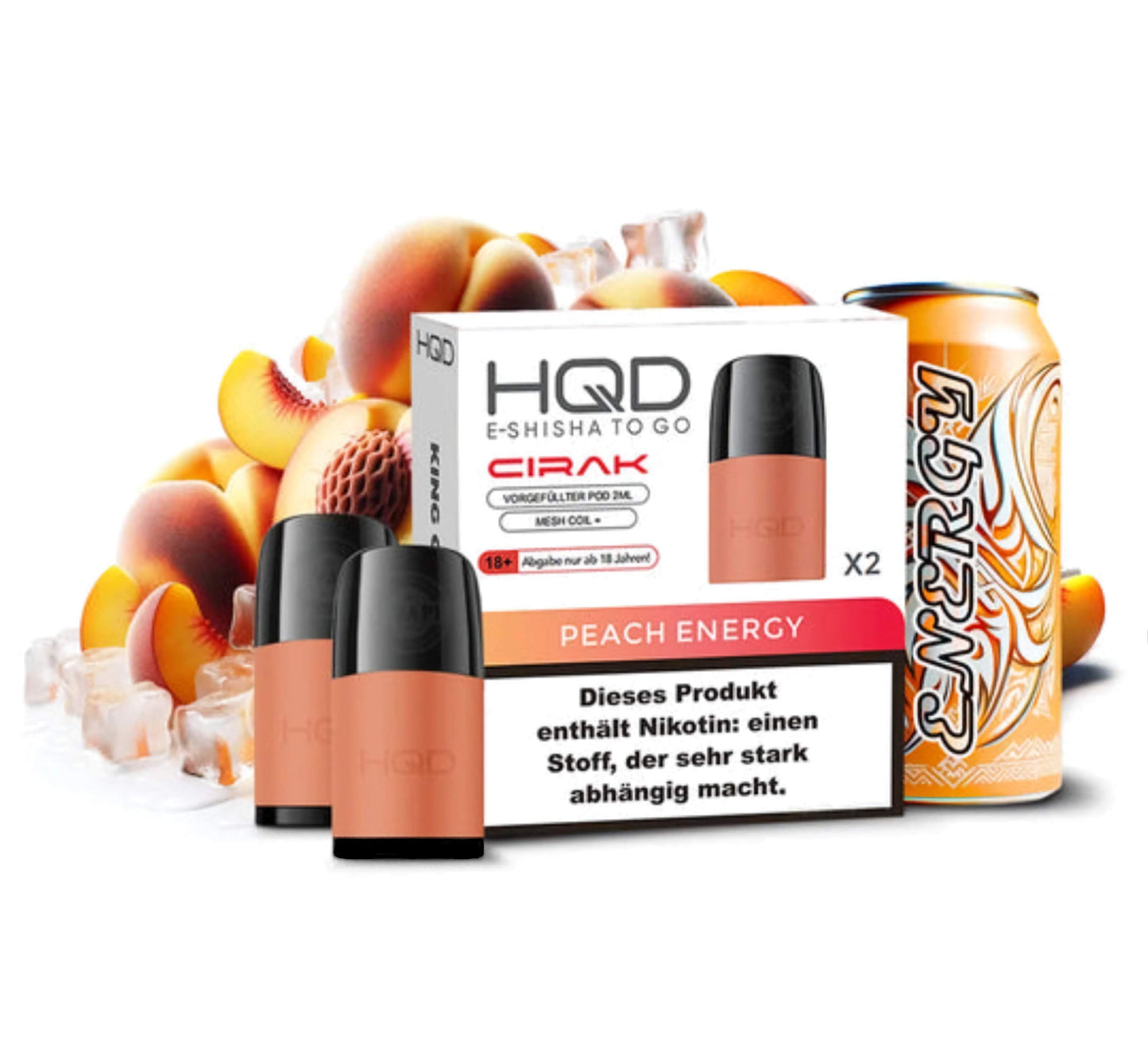 HQD CIRAK Pod "Peach Energy"