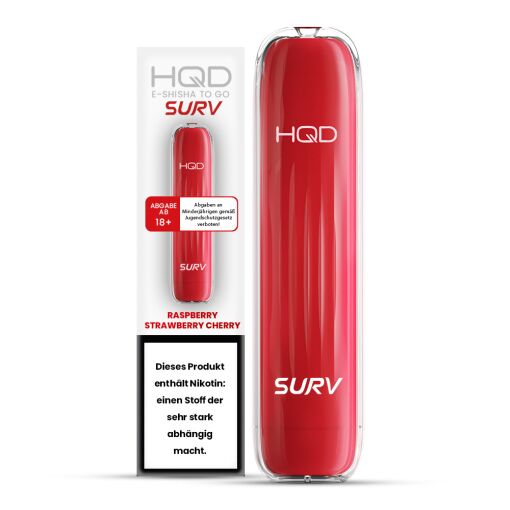 HQD SURV "Framboise Fraise Cerise"