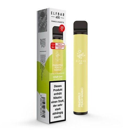 ELFBAR 600 « Ananas Pêche Mangue »