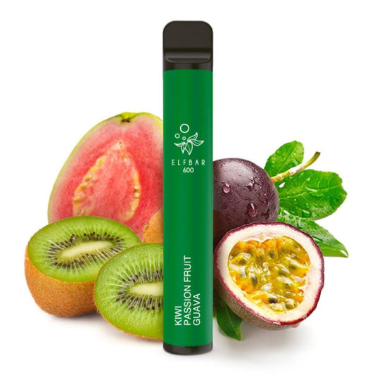 ELFBAR 600 "Kiwi Passionfruit Guava"