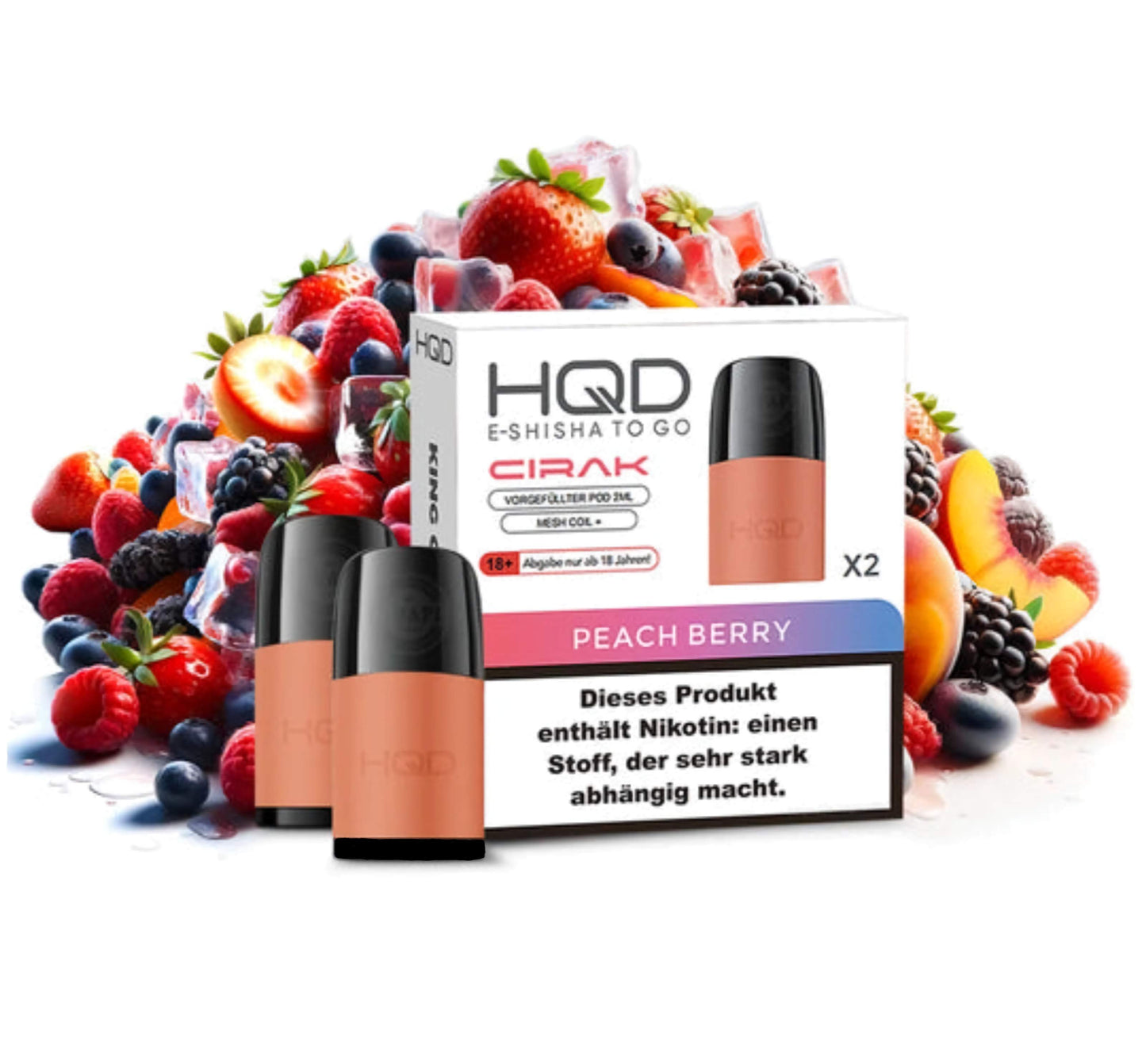 HQD CIRAK Pod "Peach Berry"