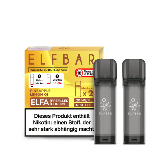 ELFBAR ELFA Pod "Pineapple Lemon Qi"