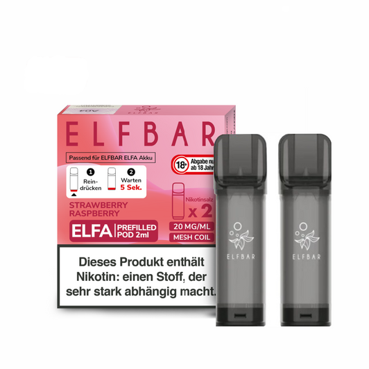 ELFBAR ELFA Pod "Strawberry Raspberry"