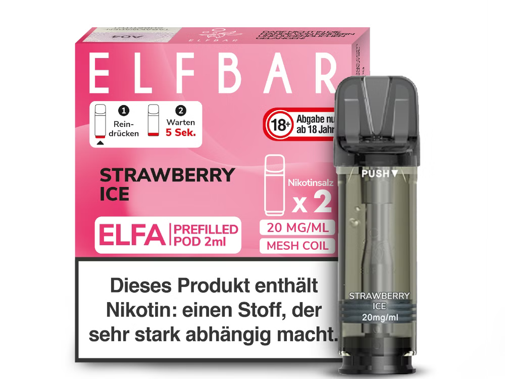 ELFBAR ELFA Pod « Fraise Kiwi »