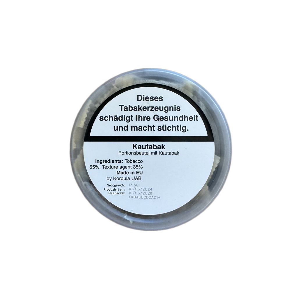 GARANT Black "Cold Mint" Chew