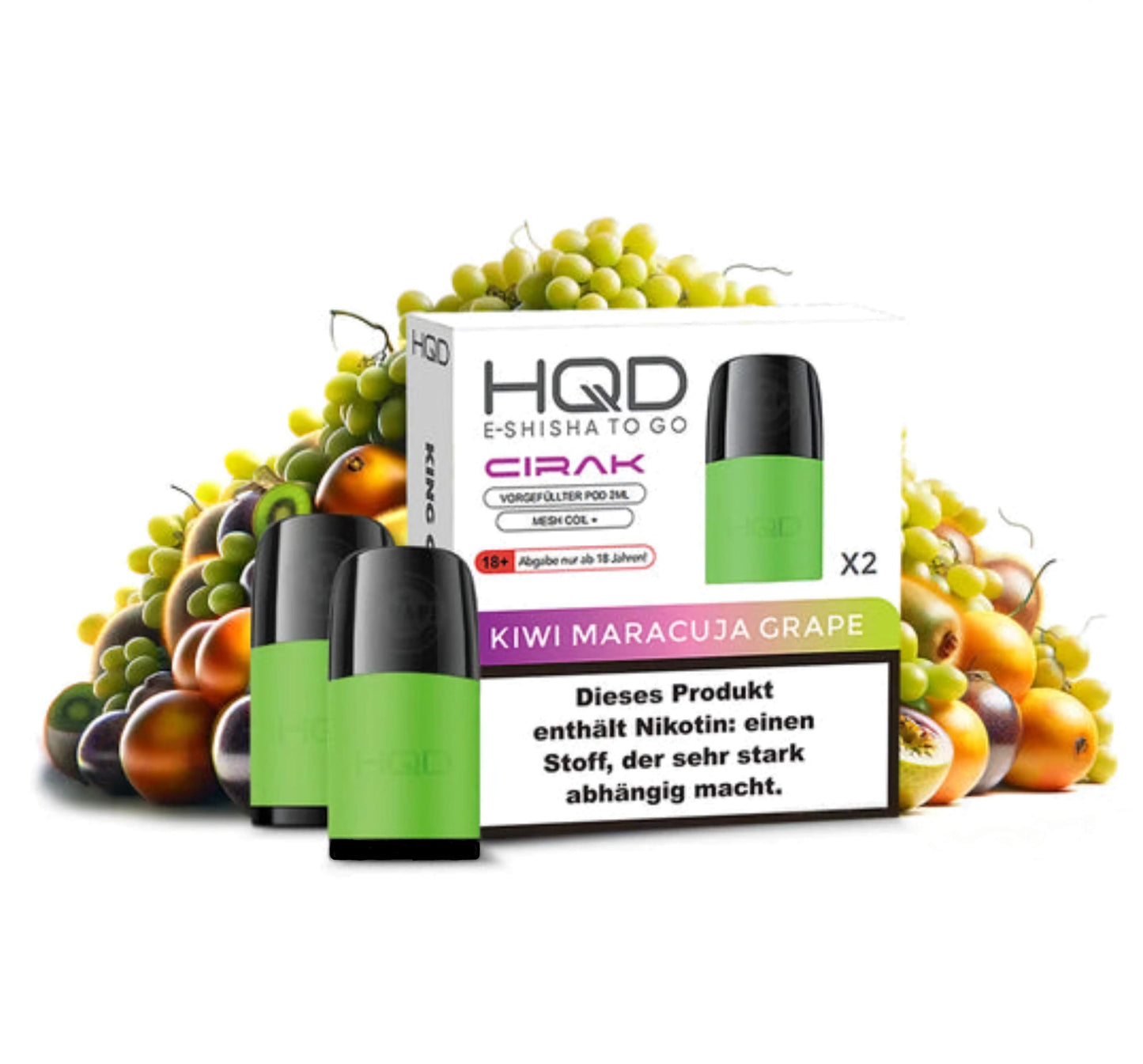 HQD CIRAK Pod "Kiwi Maracuja Grape"