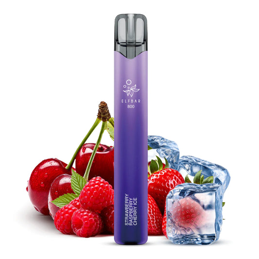 ELFBAR 800 "Strawberry Raspberry Cherry Ice"