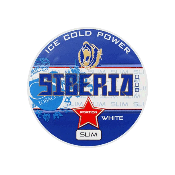 SIBERIA Slim "White Portion Blue" Chew